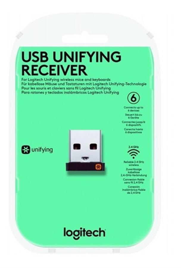 Receptor Inalámbrico LOGITECH Unifying Receiver USB