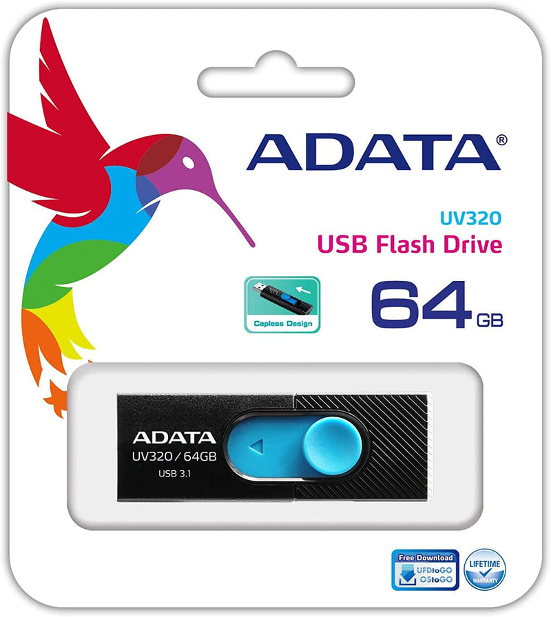 Memoria Flash USB 3.1 64gb ADATA DATATRAVELER 100