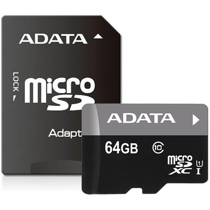 Tarjeta microSD 64gb ADATA con adaptador