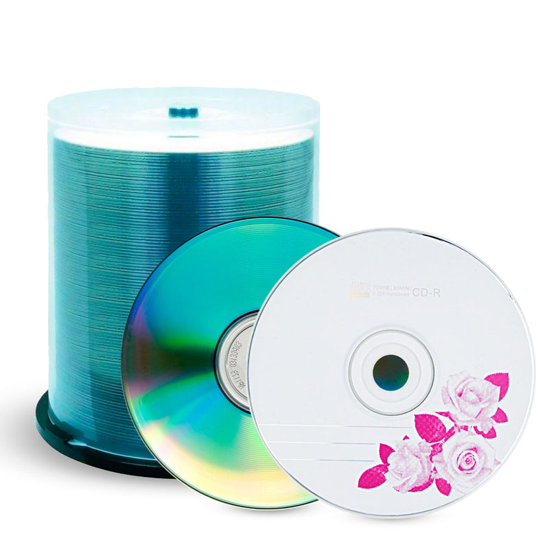 CD-R 2-52x 80min 700MB Matrix Con 100 Discos