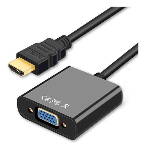 Convertidor HDMI A VGA con Audio