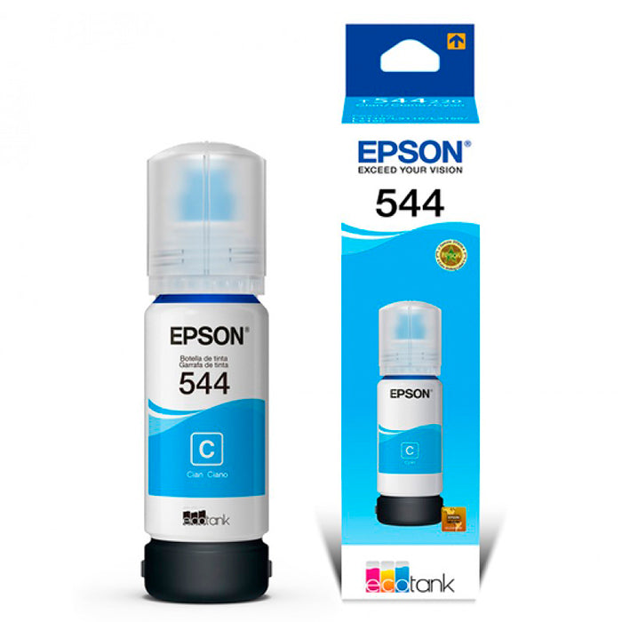 Tinta Epson EcoTank 544 Cyan