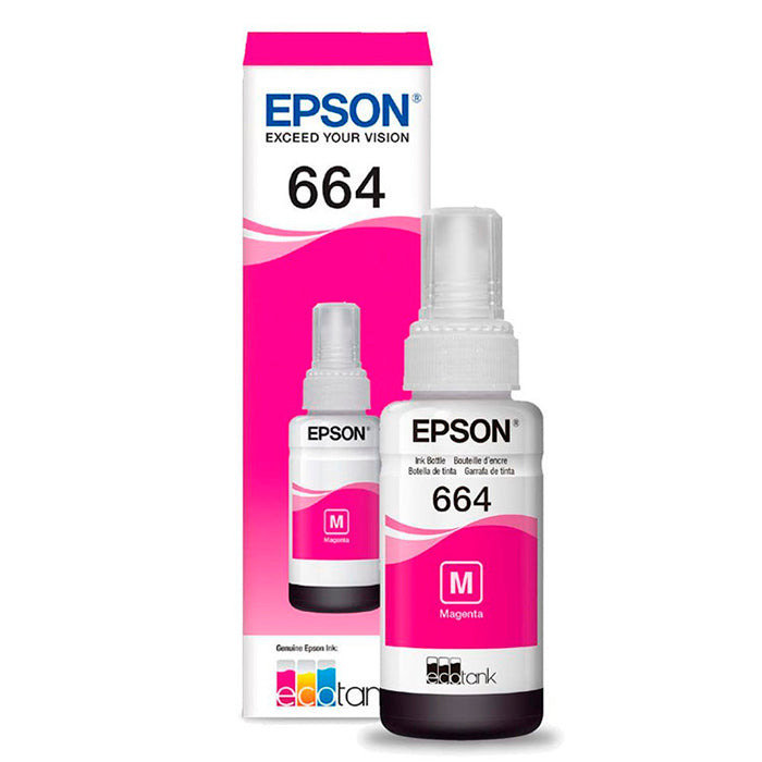 Tinta Epson EcoTank 664 Magenta