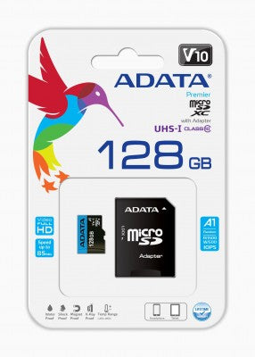 Memoria Micro SD ADATA 128 GB 100 MB/s