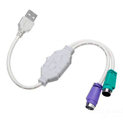 USB Macho PS/2 Hembra Adaptador Convertidor